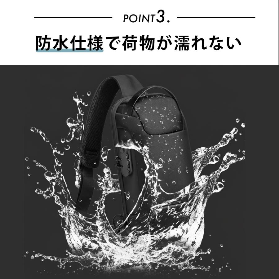 ボディバック ショルダーバック レディース メンズ 斜めがけ 大容量 小さめ バッグ 軽い 収納 ipad ワンショルダー 防水 出張 多機能 通勤 通学 旅行 |  | 15