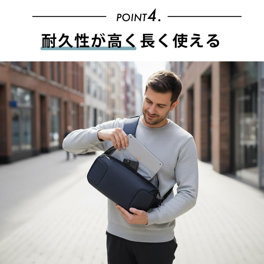 ボディバック ショルダーバック レディース メンズ 斜めがけ 大容量 小さめ バッグ 軽い 収納 ipad ワンショルダー 防水 出張 多機能 通勤 通学 旅行 |  | 16
