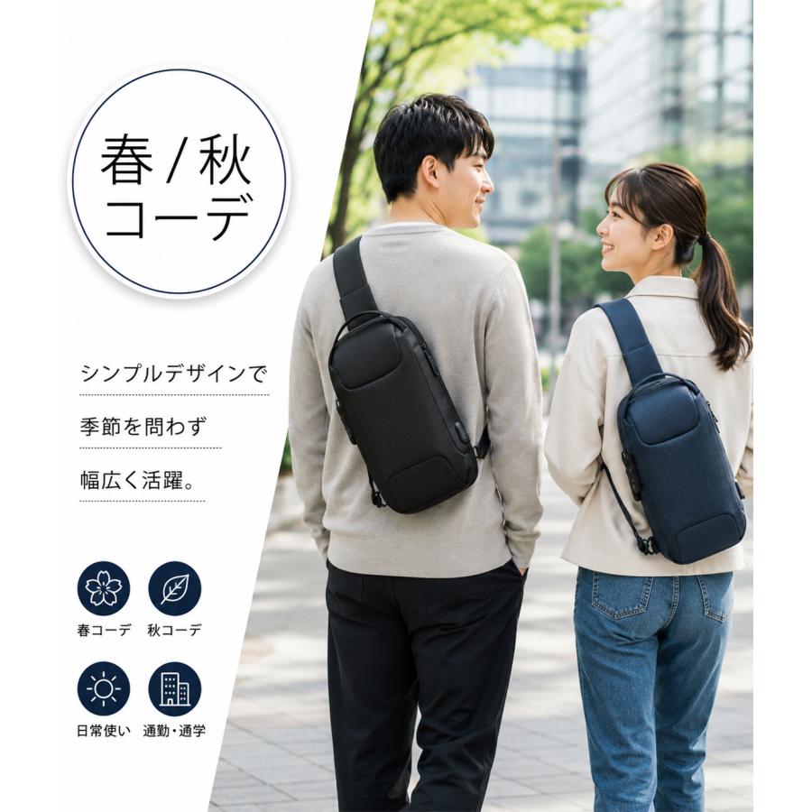 ボディバック ショルダーバック レディース メンズ 斜めがけ 大容量 小さめ バッグ 軽い 収納 ipad ワンショルダー 防水 出張 多機能 通勤 通学 旅行 |  | 19
