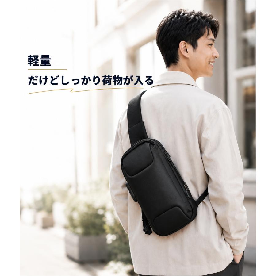 ボディバック ショルダーバック レディース メンズ 斜めがけ 大容量 小さめ バッグ 軽い 収納 ipad ワンショルダー 防水 出張 多機能 通勤 通学 旅行 |  | 08