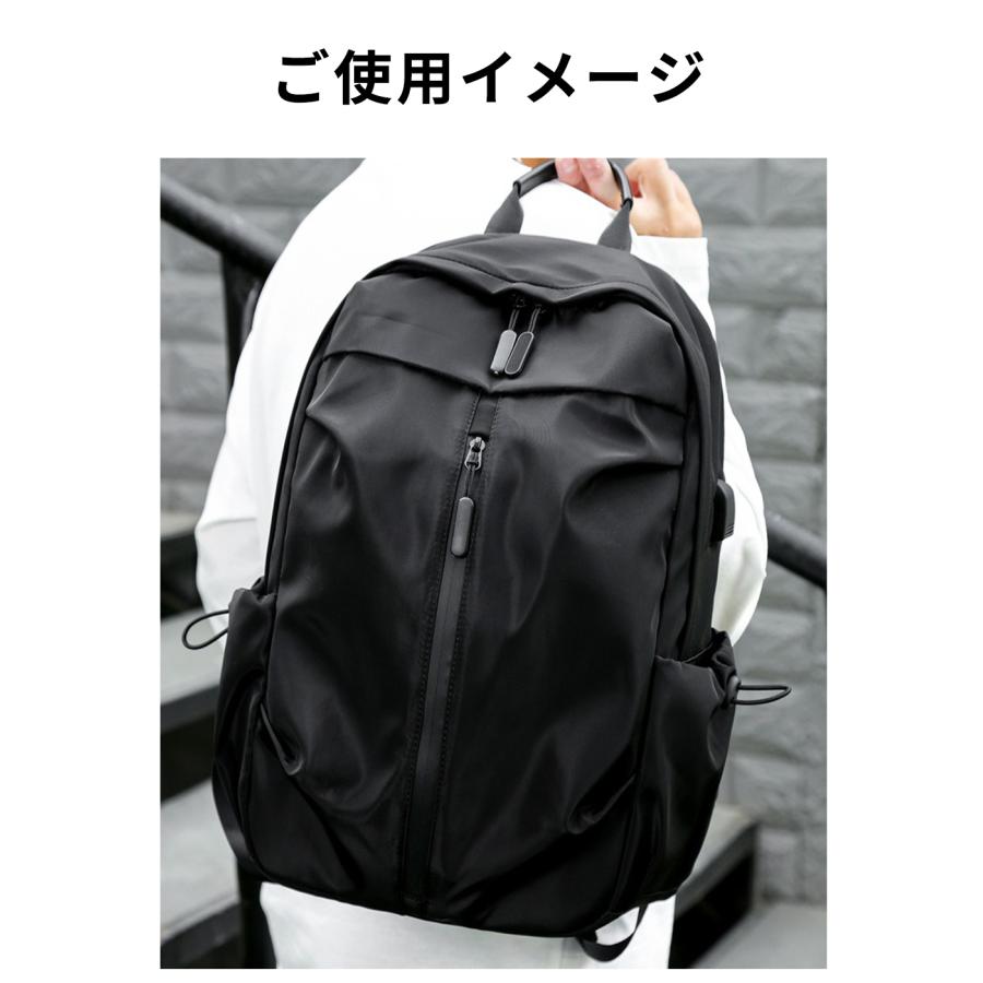 リュックサック レディース メンズ 大容量 通学 通勤 ビジネス スポーツ おしゃれ 防水 軽量 学生 大人 旅行 15.6インチ PC パソコン 黒 ブラック |  | 19