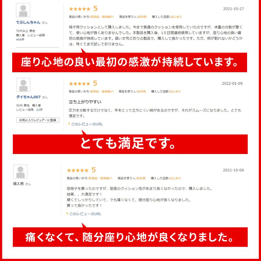 ゲルクッション ジェルクッション 極厚 特大 クッション 二重ハニカム構造 座布団 腰痛 車 卵が割れない 2025 カバー付き |  | 09