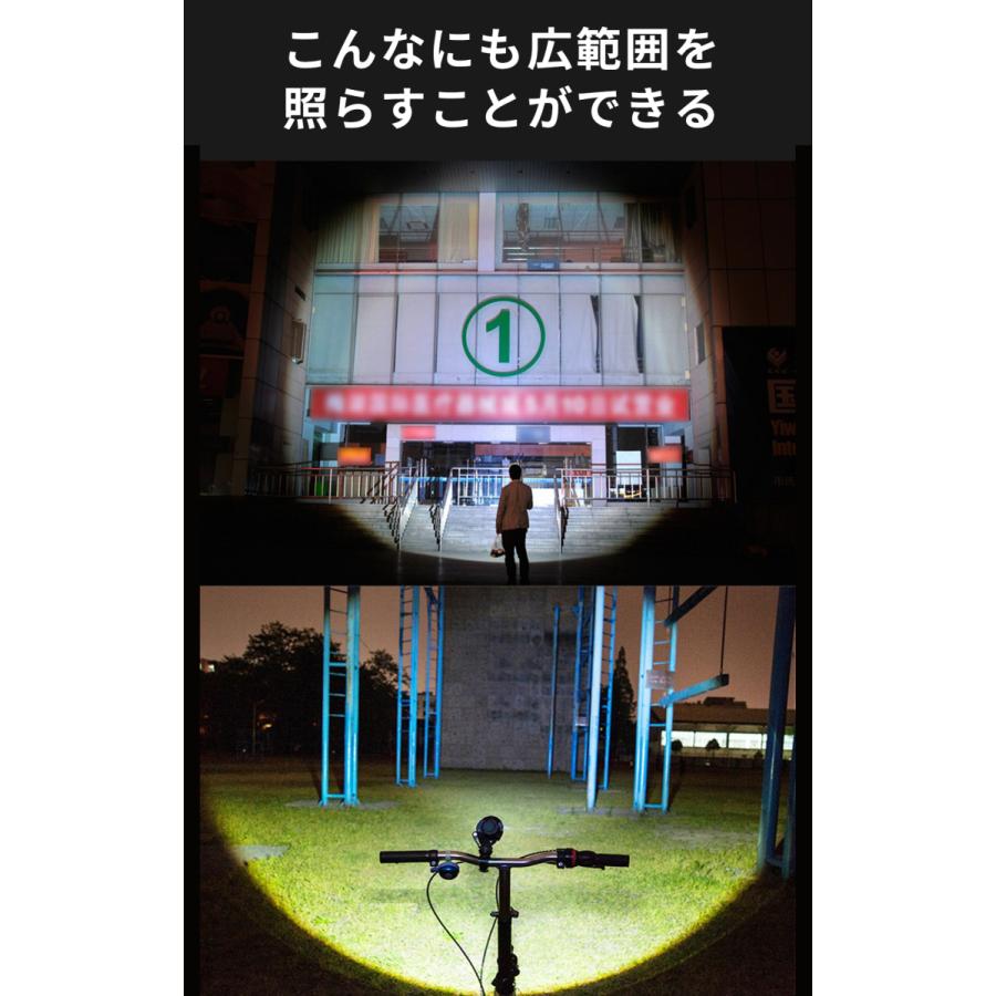 懐中電灯 led 強力 最強 充電式 小型 超高輝度 ledライト 停電 地震対策 アウトドア キャンプ用品 |  | 05