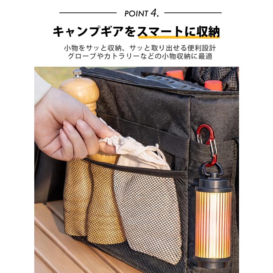 キャンプ 収納 ケース バッグ 大容量 ソフトコンテナ 収納コンテナ
