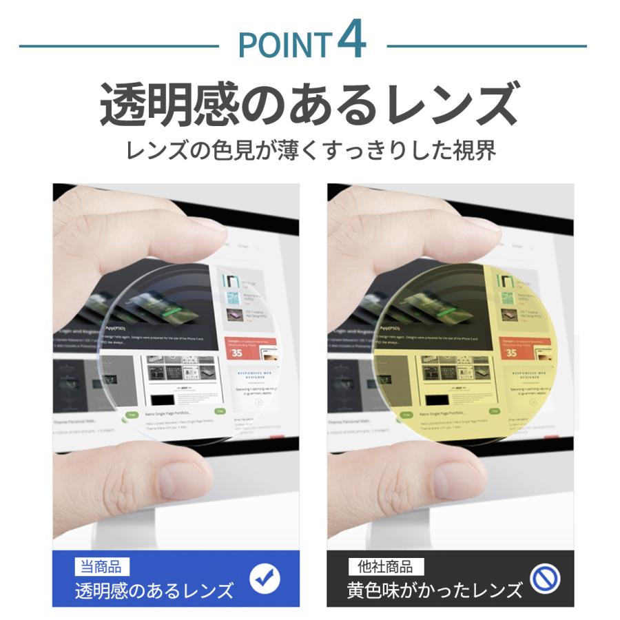 ブルーライトカットメガネ pcメガネ 度なし おしゃれ 99% JIS検査済み パソコンメガネ メンズ レディース 伊達メガネ UVカット メガネケース クロス セット |  | 17
