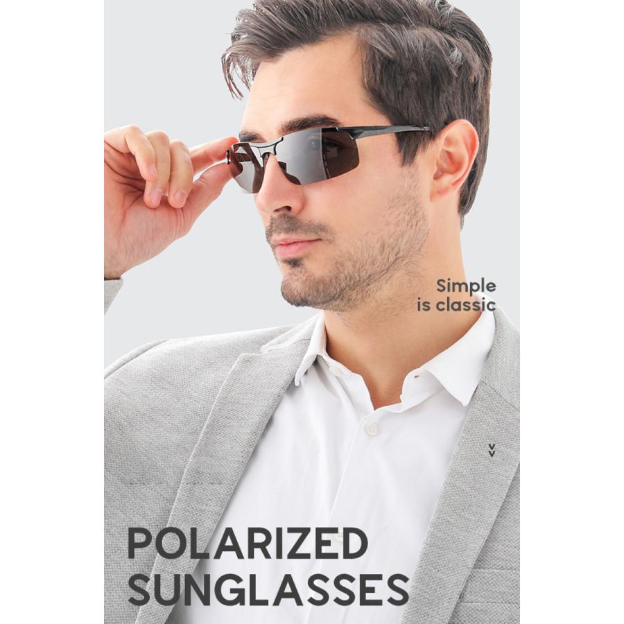 サングラス メンズ 偏光 調光 レディース スポーツ スポーツサングラス 超軽量フレーム アウトドア ドライブ 釣り ケース付き |  | 20