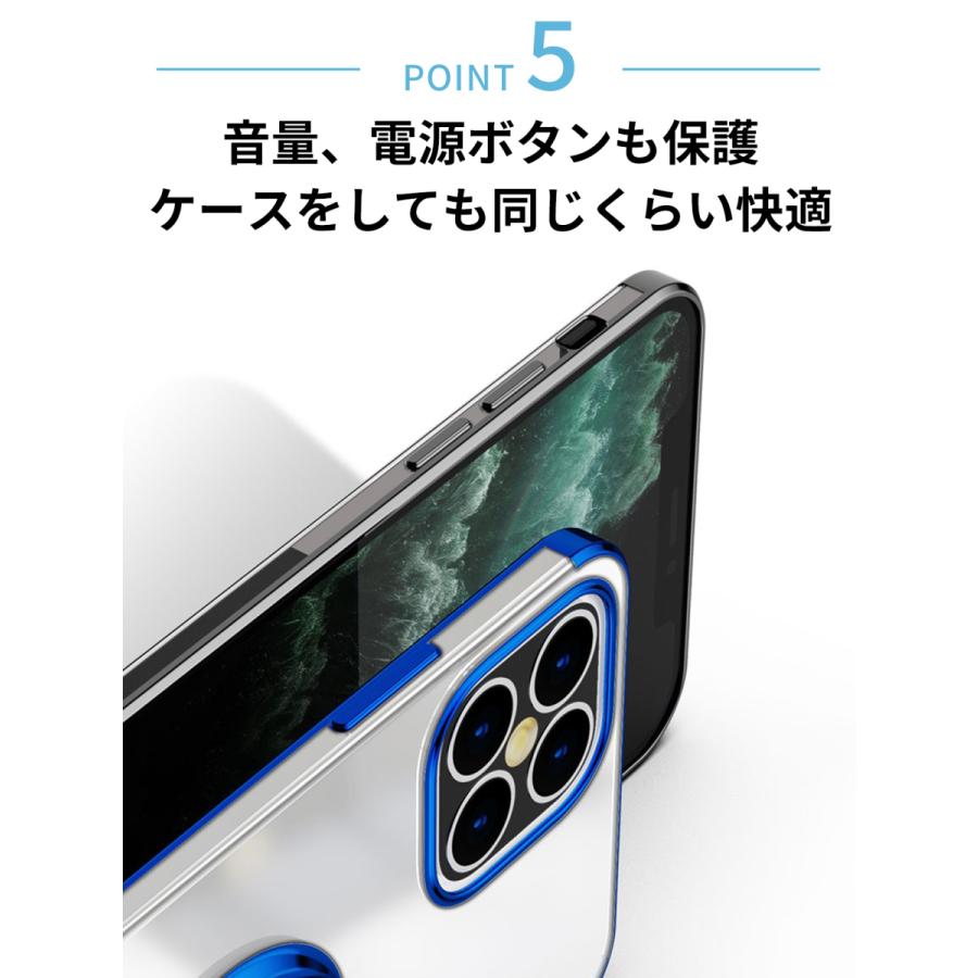 iPhoneケース iPhone13 iPhone14 iPhone15 iPhone13pro iPhone12 iPhone11 pro iPhonexr plus スマホケース リング 透明 クリア 頑丈 耐衝撃 全機種対応｜vanpup｜19