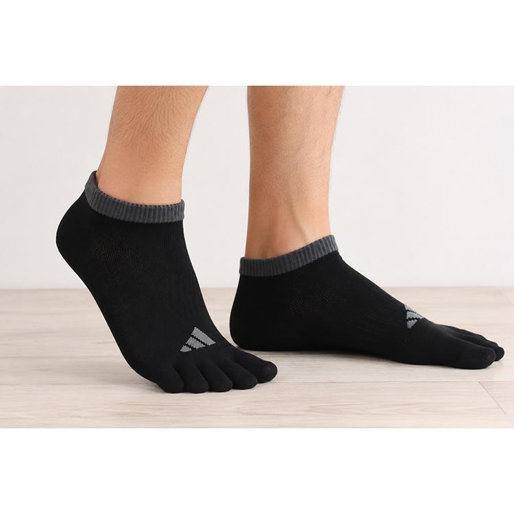 adidas（アディダス） 5本指ソックス 6足セット メンズ スニーカー丈