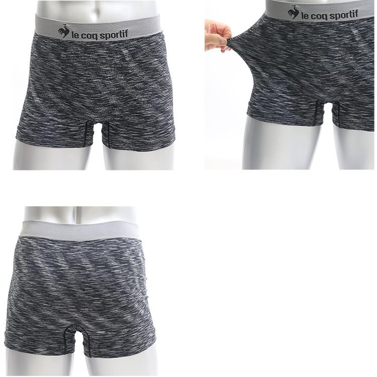 ルコック ボクサーパンツ 前とじ 成型 ストレッチ シームレス メンズ ルコックボクサーパンツ 下着 インナー パンツ | le coq sportif | 02