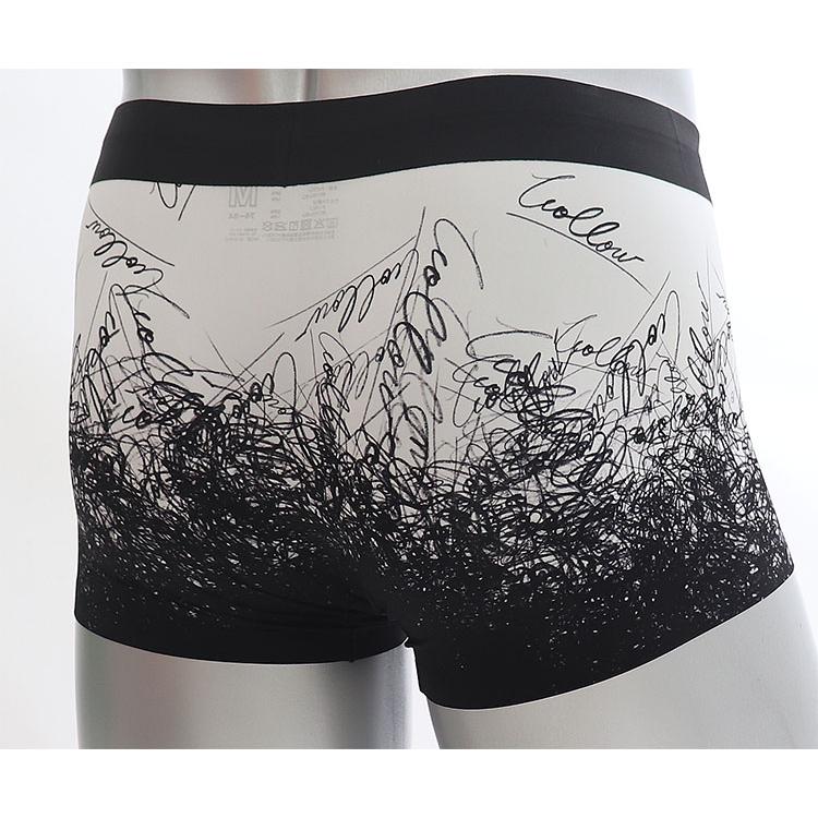 WOLLOW ワロー 【W-61】前とじ ボクサーパンツ メンズ 下着 ナイロン