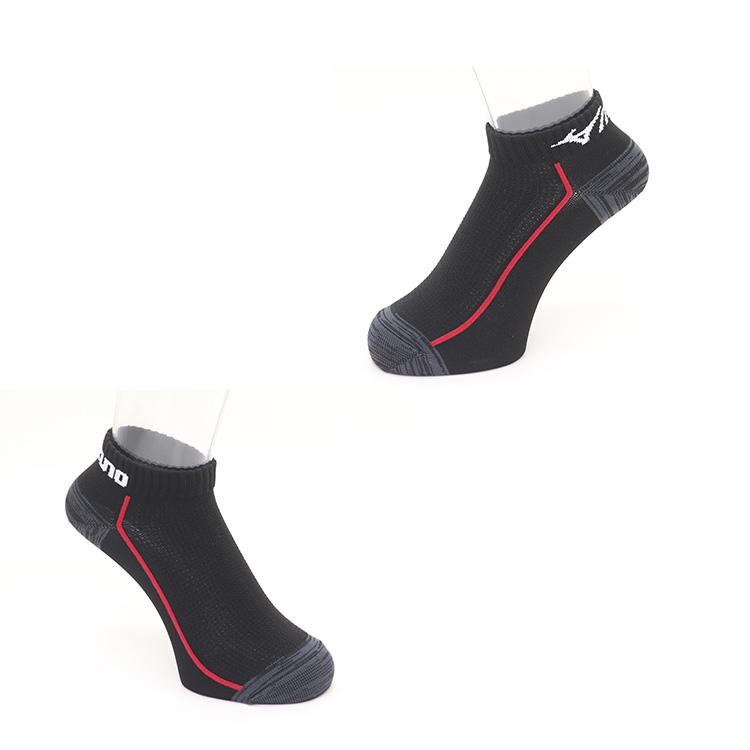 MIZUNO（ミズノ） ソックス 3足組 メンズ 春夏 メッシュ スニーカー丈