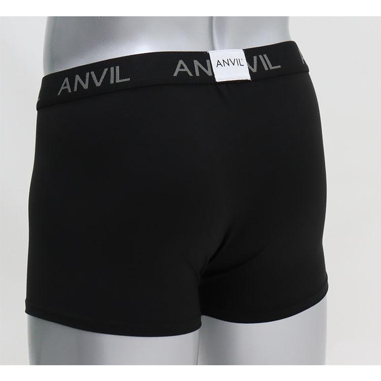 【おまかせ 3枚セット】anvil アンビルポリエステル ボクサーパンツ メンズ ブランド 下着 ボクサー セット インナー ボクサー 前とじ | Hanes | 01