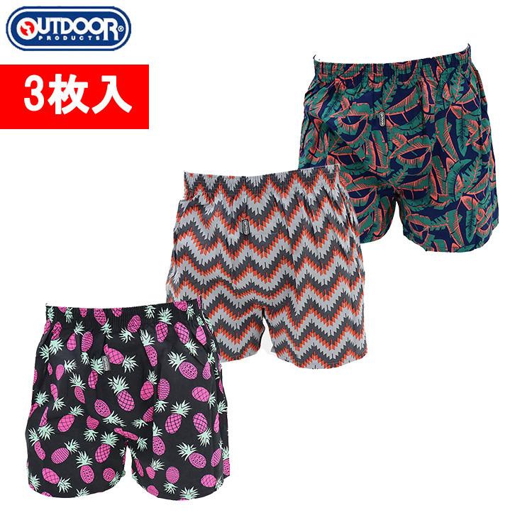 3枚組 Outdoor アウトドア トランクス メンズ 3枚 セット 綿100 前ひらき おしゃれ柄 下着 パンツ インナーウエア アウトドア トランクス 3poutdoorrd ステテコ パジャマ バンタン 通販 Yahoo ショッピング