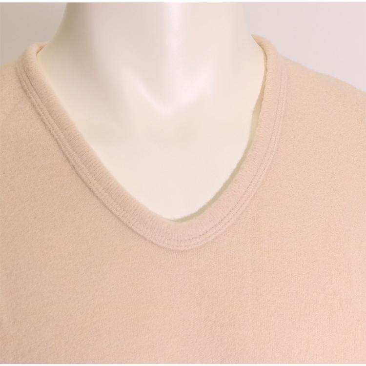 日本製 アンゴラシャツ アンゴラ ラム 下着 ラビエーヌ 極厚生地