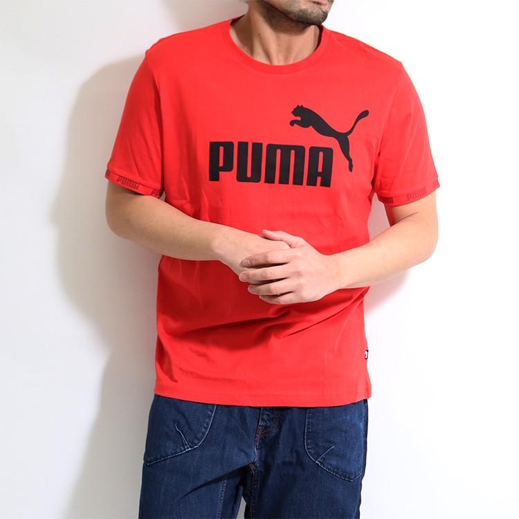 プーマ Puma メンズ 半袖 ｔシャツ ビッグロゴ 春夏 コットン 綿100 半袖丸首ｔシャツ レッド 赤 puma ステテコ パジャマ バンタン 通販 Yahoo ショッピング