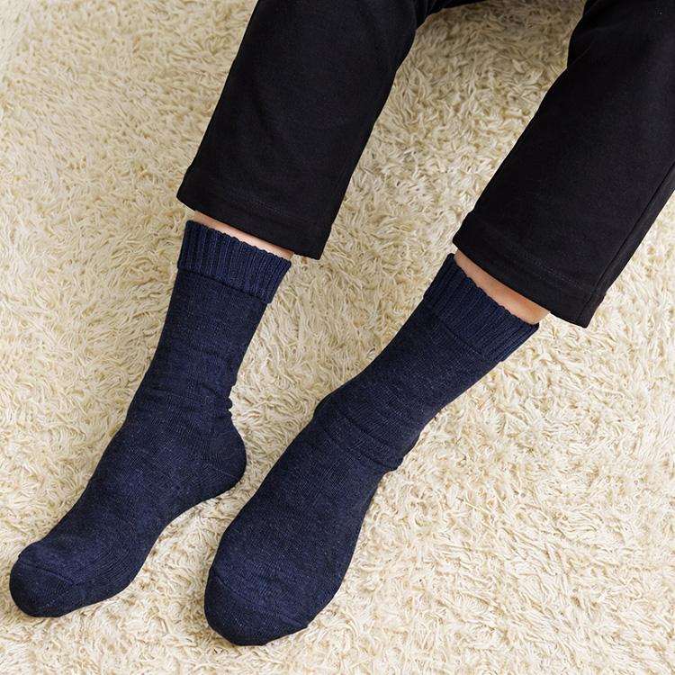 【ファイヤーアセドロン】3層構造クルー丈ソックス メンズ 靴下 25-27 | GUNZE | 03