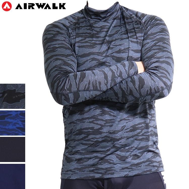 エアウォーク ハイネック インナー シャツ メンズ スポーツ スケボー ストレッチ 長袖 オールシーズン Airwalk9436 ステテコ パジャマ バンタン 通販 Yahoo ショッピング