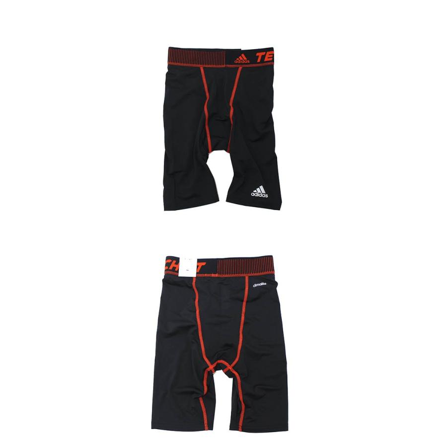  ADIZERO ハーフタイツM レッド/ブラック adidas（アディダス） 送料無料2014秋冬新作アディダス（adidas)テック