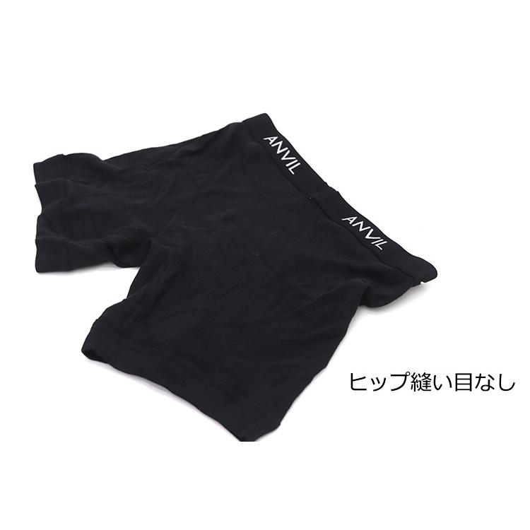 Hanes 【3枚セット】anvil アンビル 綿100％ ボクサーパンツ