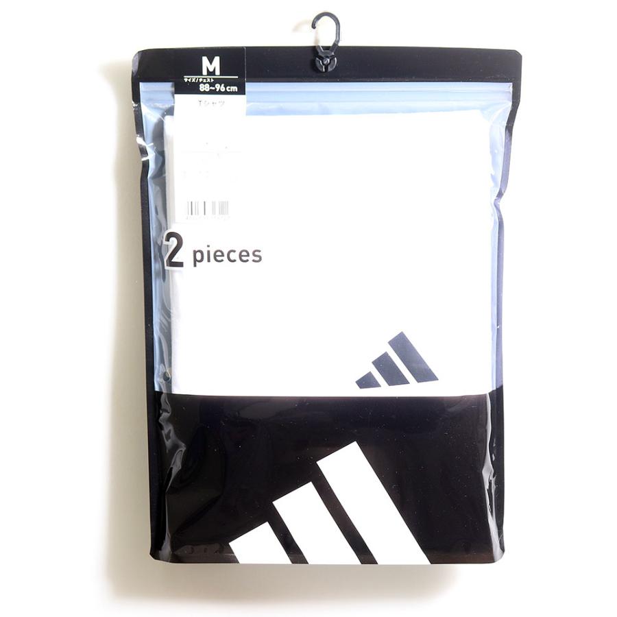 adidas 大人 メンズ 【2枚セット】アディダス tシャツ 綿100