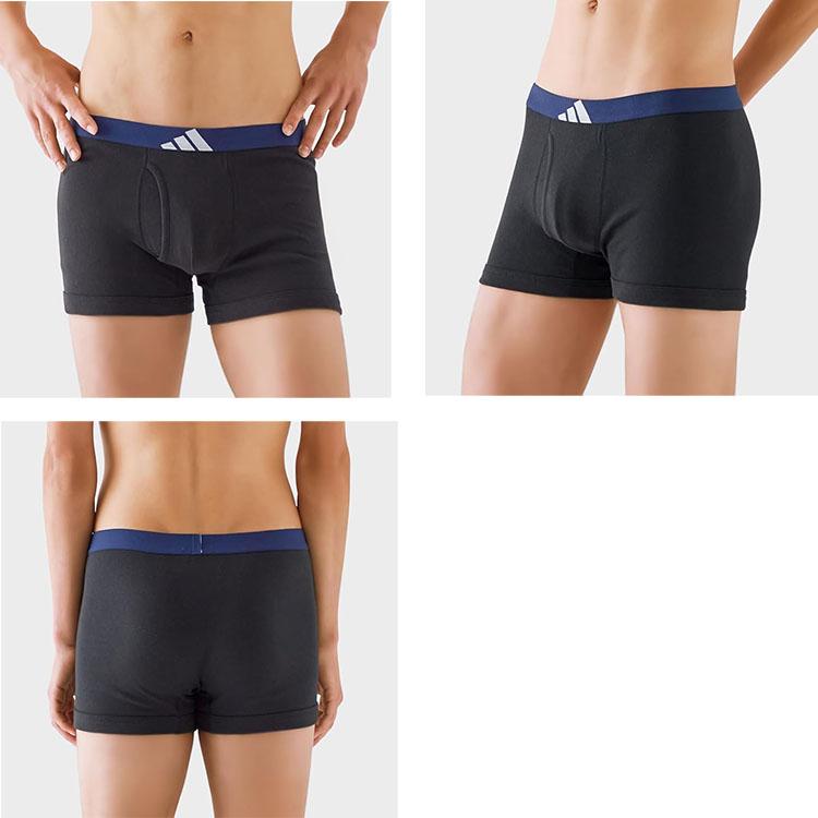 AP ゴアパンツ　4点セット adidas（アディダス） 4枚セット 綿100％ ボクサーパンツ メンズ 前