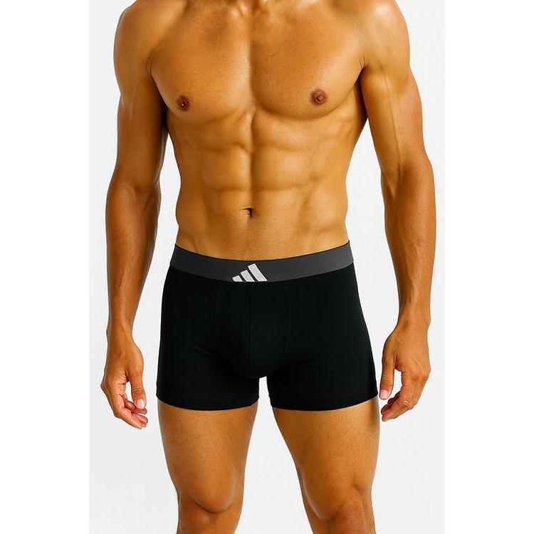 2枚セット adidas アディダス  吸汗速乾  ボクサーパンツ メンズ スポーツ ストレッチ 前とじ 下着 セット メンズアディダスボクサーパンツ | adidas | 01
