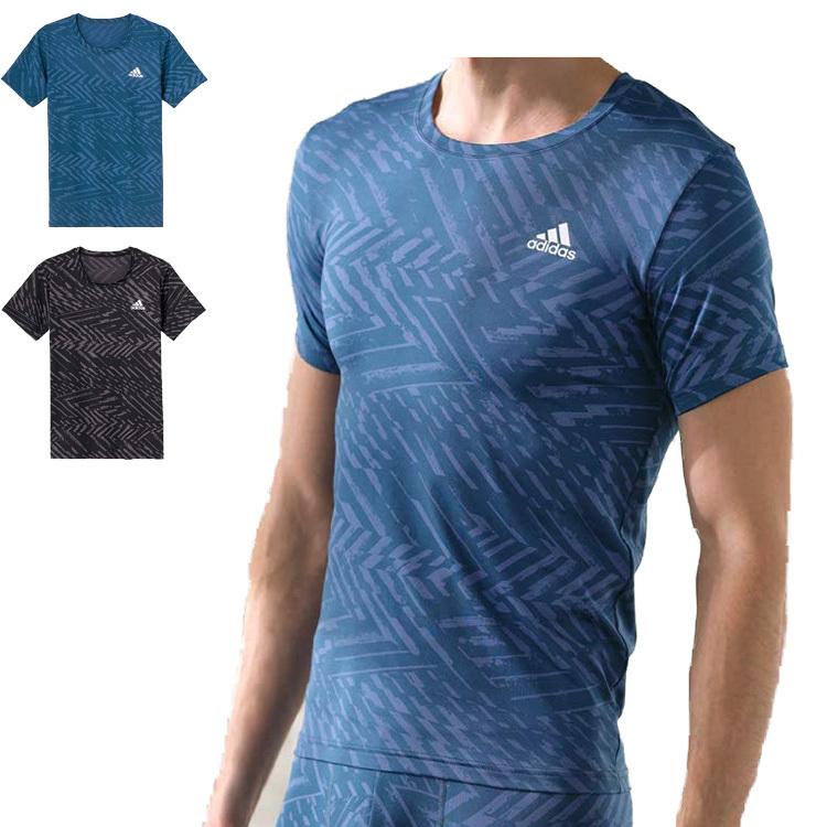 adidas アディダス 吸汗速乾 ストレッチ インナーシャツ 半袖 アンダーシャツ 下着 ウエア スポーツ メンズ 春 夏｜vantann