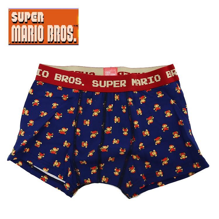 任天堂 スーパーマリオブラザーズ ボクサーパンツ メンズ バンダイ キャラクターグッズ キャラクター mr166 ステテコ パジャマ バンタン 通販 Yahoo ショッピング