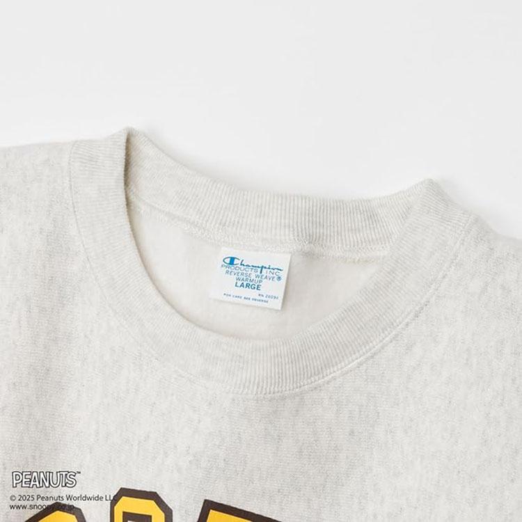 Champion×スヌーピー スウェット S Champion（チャンピオン） スウェットシャツ スヌーピーコラボ メンズ