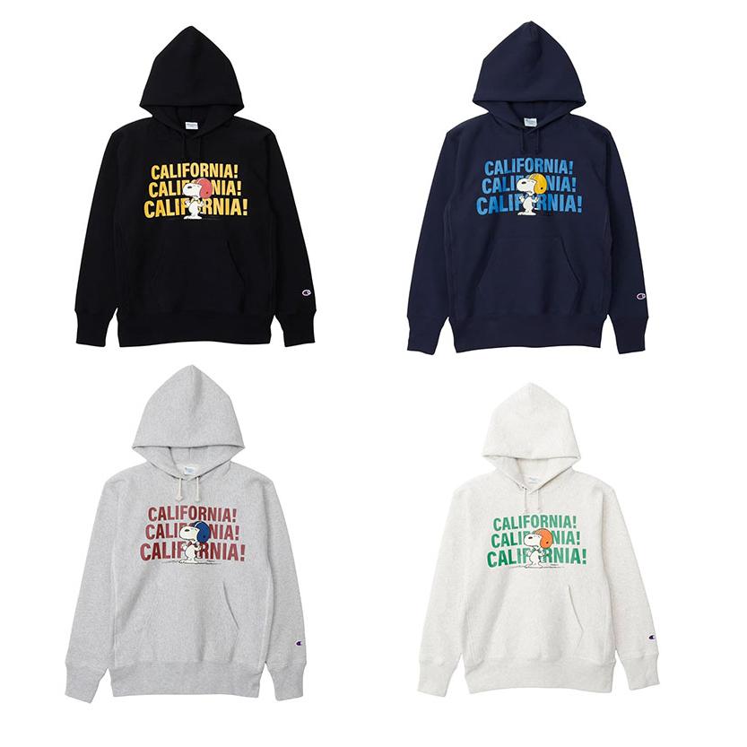 Champion（チャンピオン） スヌーピー リバースウィーブ パーカー 長袖