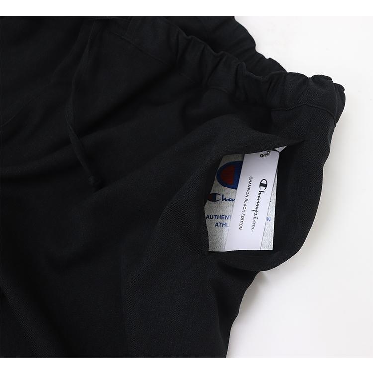 Champion BLACK EDITION チャンピオン ブラックエディション ウールライク スナップジャケット＆ロングパンツ 上下セット メンズ ゆったり ブラック | Champion | 10