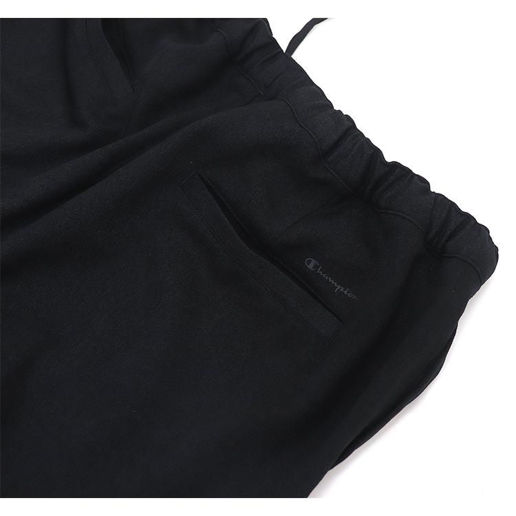 Champion BLACK EDITION チャンピオン ブラックエディション ウールライク スナップジャケット＆ロングパンツ 上下セット メンズ ゆったり ブラック | Champion | 09