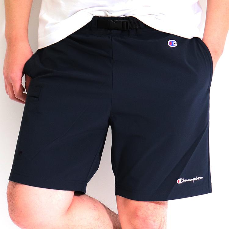 Champion 2021春夏新作 チャンピオン ハーフパンツ シャカシャカ