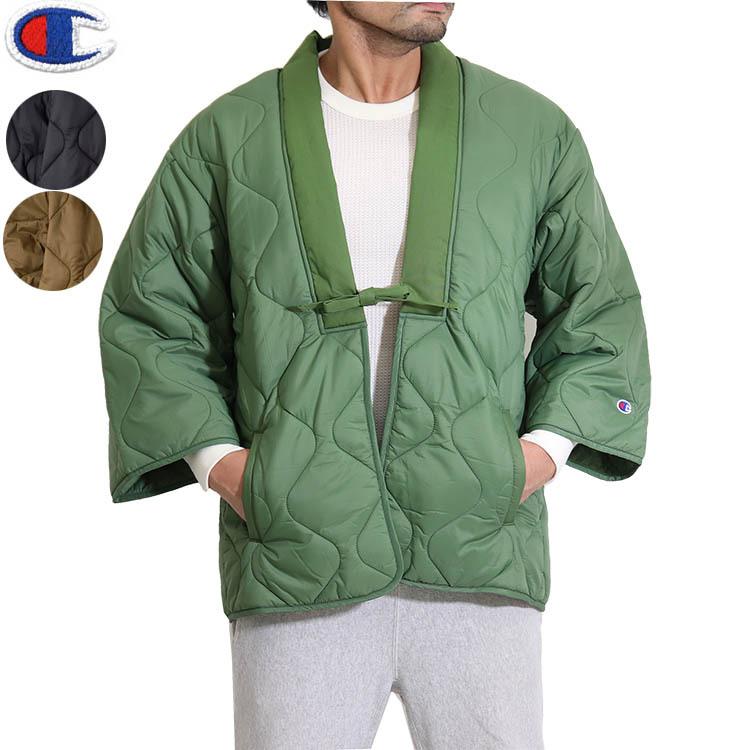 Champion チャンピオン 半纏 はんてん 中綿入り 暖か サーモライト  