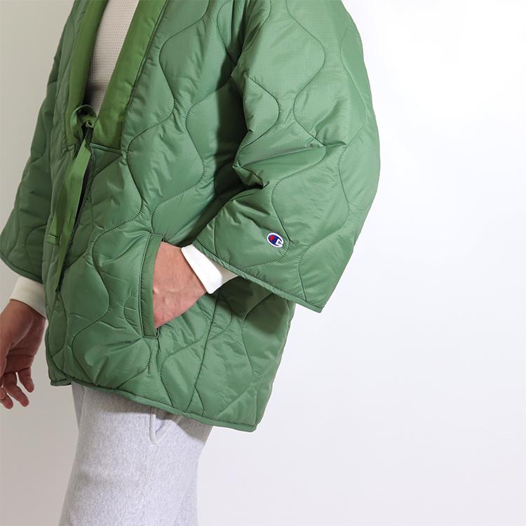 Champion チャンピオン 半纏 はんてん 中綿入り 暖か サーモライト  