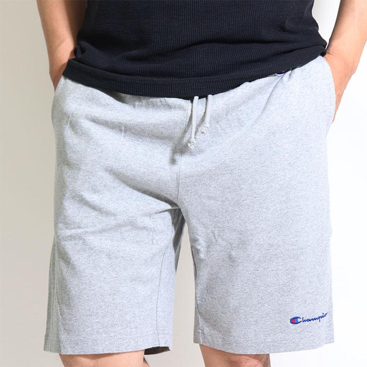 【特価セール】[チャンピオン] ハーフパンツ 綿100％ cotton USA Champion チャンピオン 天竺 綿100 ハーフパンツ ショートパンツ