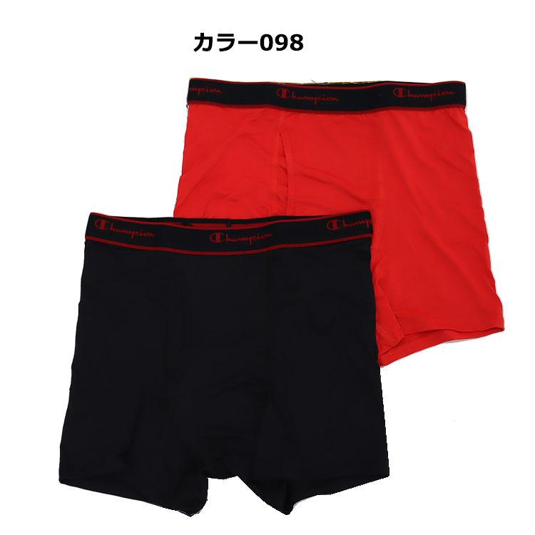 Champion（チャンピオン） 2枚セット ボクサーパンツ 前あき 下着