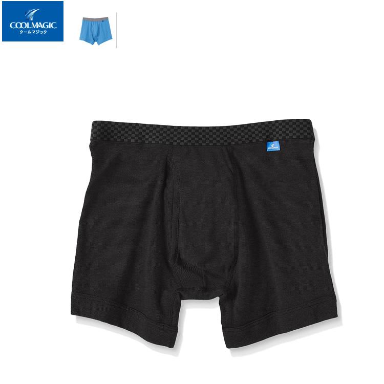 夏 グンゼ クールマジック メッシュボクサーパンツ メンズ 下着 吸汗速乾 消臭 前ひらき 鹿の子 メッシュ ボクサーパンツ | YG