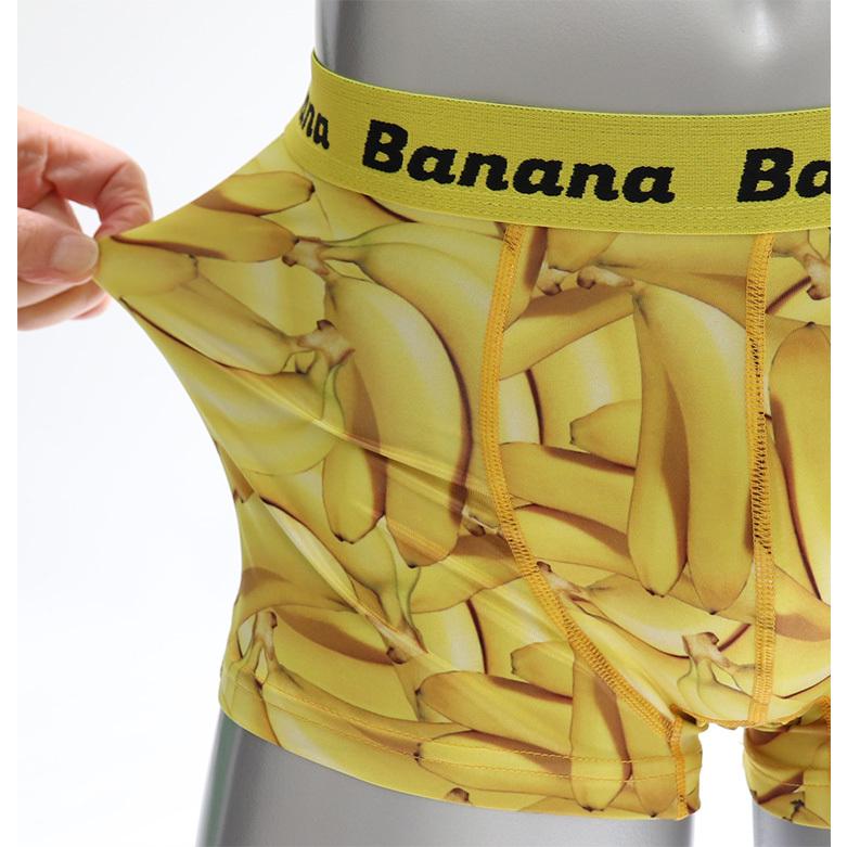 cuw バナナ柄 ボクサーパンツ ボクサーブリーフ 前とじ 可愛い ギフト プレゼント 男性用 メンズインナー ボクサー |  | 01