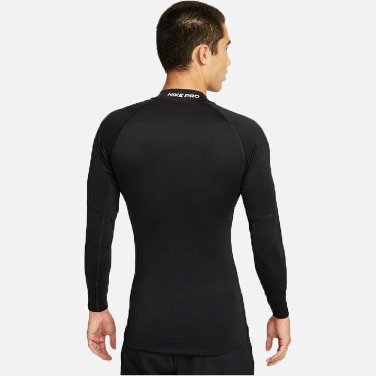 NIKE ナイキ プロ Dri-FIT メンズ 長袖 tシャツ フィットネス モックネック ロングスリーブ トップ 吸汗速乾 スポーツインナー | NIKE | 01
