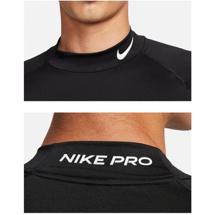 NIKE ナイキ プロ Dri-FIT メンズ 長袖 tシャツ フィットネス モックネック ロングスリーブ トップ 吸汗速乾 スポーツインナー | NIKE | 02