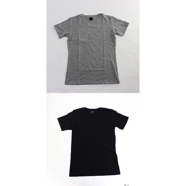 半袖ＶネックアウターフィットＴシャツ（FDS）コットンストレッチ |  | 01