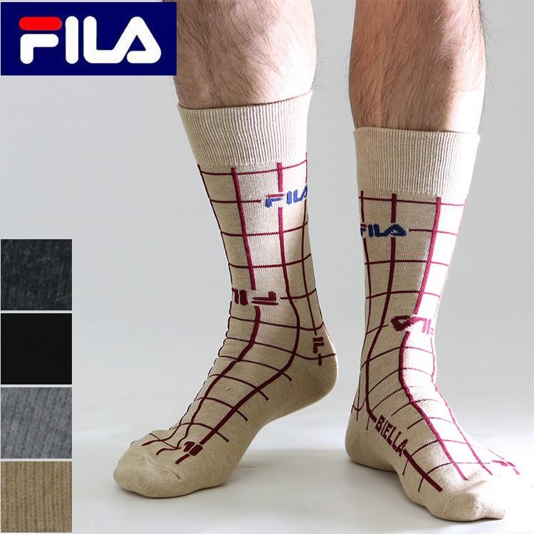 Filaクルー丈ソックス メンズ 靴下 おしゃれ 25 27cm 高品質 格子柄 Firasocks ステテコ パジャマ バンタン 通販 Yahoo ショッピング