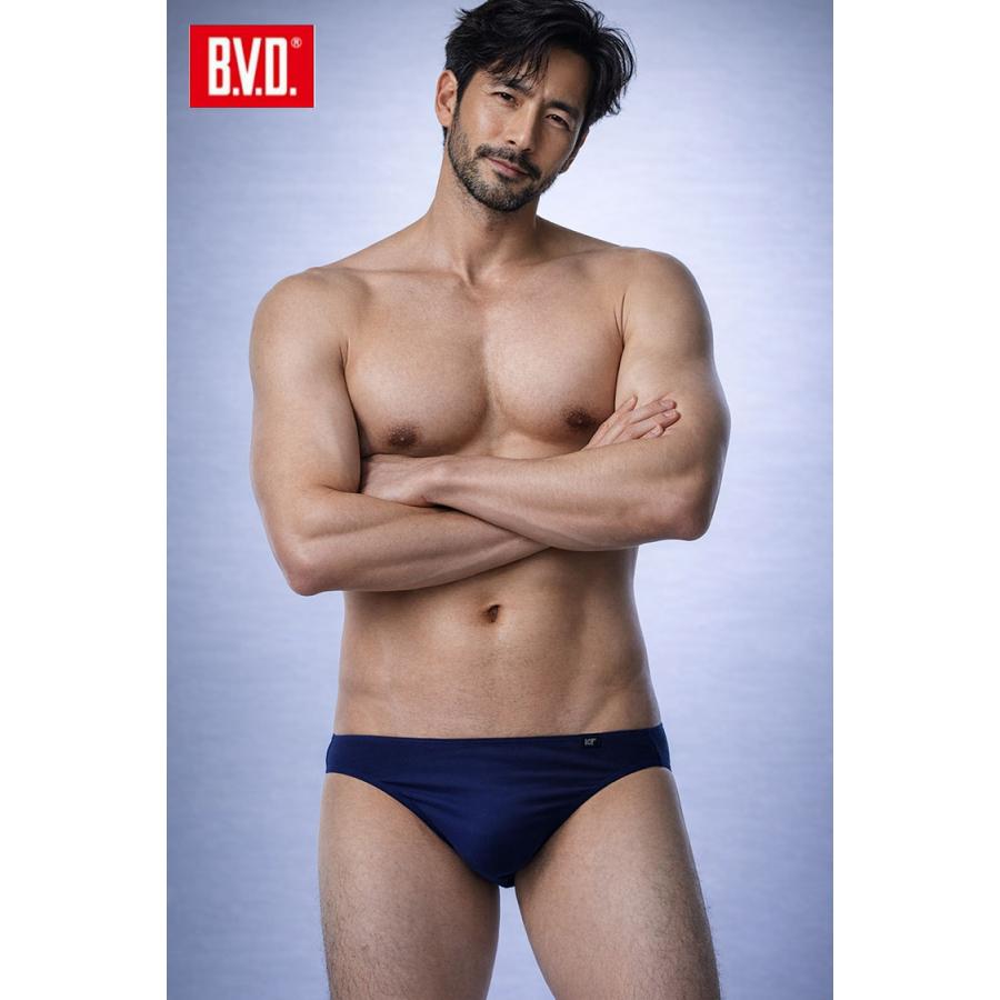 BVD ビキニ 下着 綿混 ストレッチ メンズ 大人 アンダーウエア 肌着 パンツ GR182AB 男性用 | B.V.D
