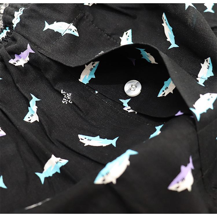 かわいい トランクス メンズ サメ シャーク 柄 パンツ ハッピーパンツ トランクス メンズインナー 綿100 アニマル柄 Happyp23 ステテコ パジャマ バンタン 通販 Yahoo ショッピング