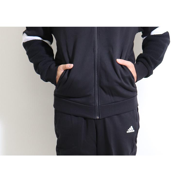 Adidas 異素材mix アディダス ジャージ 上下 セットアップ もこもこ素材ミックス メンズ 秋冬新作 裏起毛 あったか Ipd26 ステテコ パジャマ バンタン 通販 Yahoo ショッピング