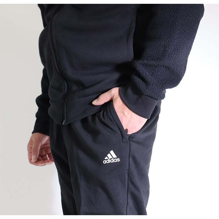 Adidas 異素材mix アディダス ジャージ 上下 セットアップ もこもこ素材ミックス メンズ 秋冬新作 裏起毛 あったか Ipd26 ステテコ パジャマ バンタン 通販 Yahoo ショッピング