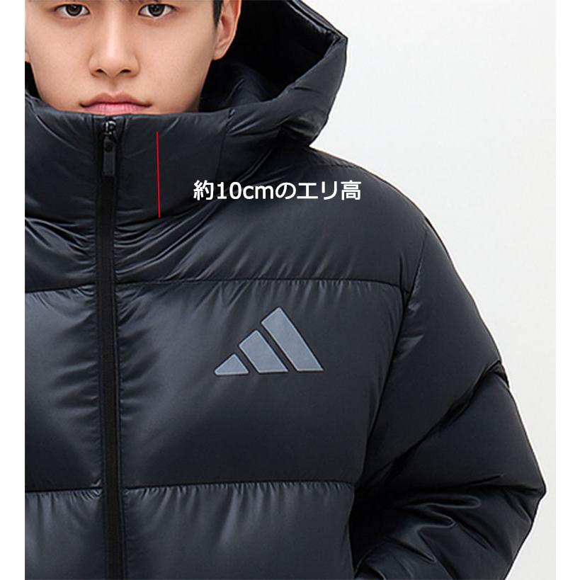 adidas（アディダス） メンズ ダウンジャケット フード付き ダウン