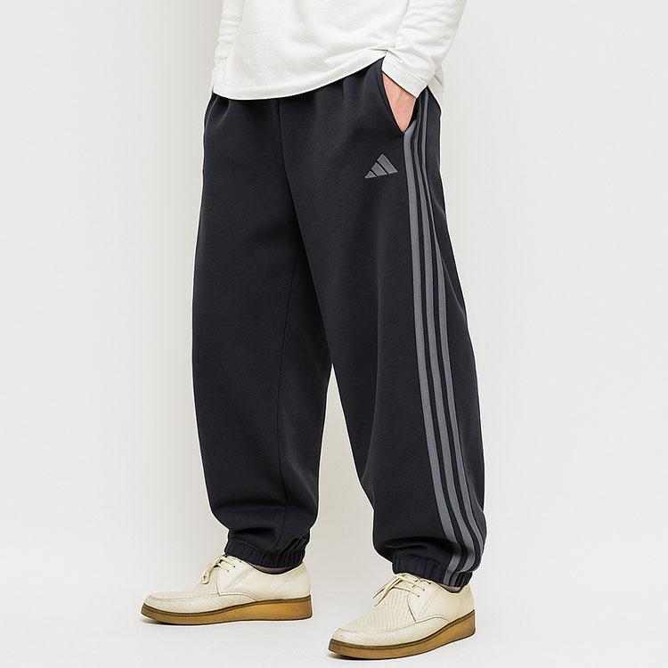 adidas（アディダス） メンズ 冬 裏起毛 ワイド スウェットパンツ