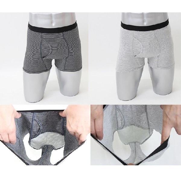 失禁パンツ男性用ボーダー柄2色組み(33020) |  | 01